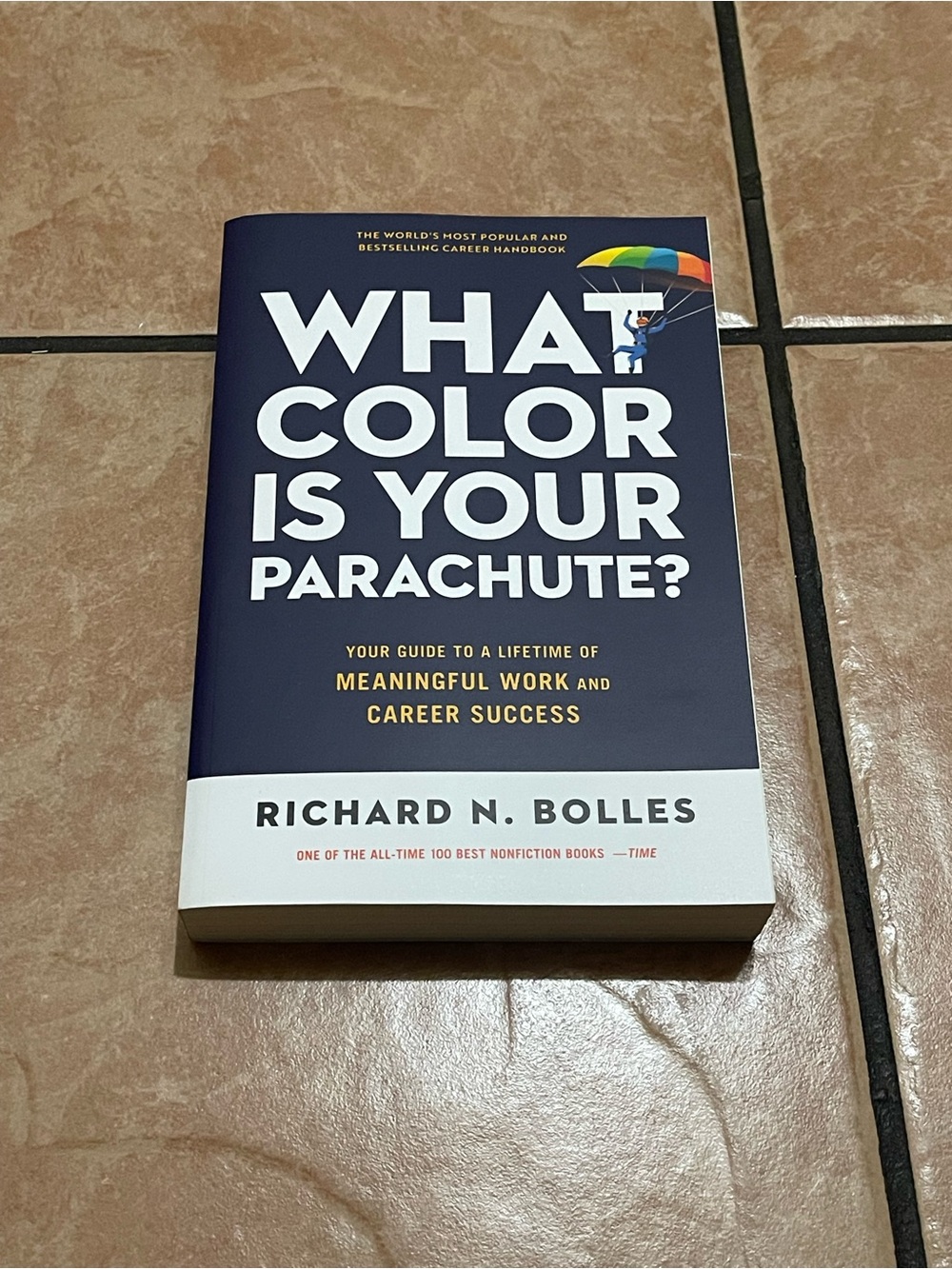 'What Color Is Your Parachute?' Paperback - Navy Blue